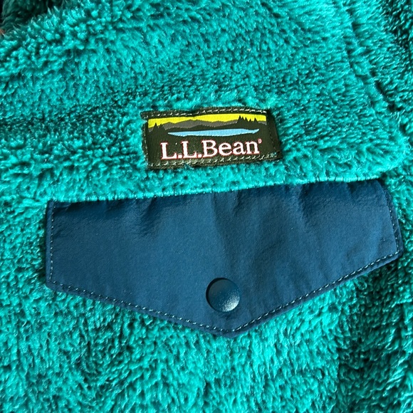 LL Bean Hi Pile Fleece Pullover - Picture 9 of 12